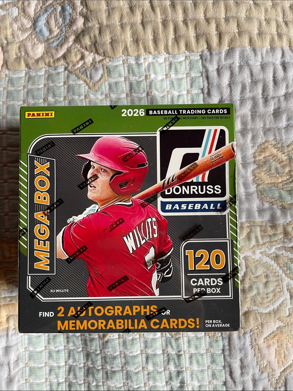 Panini Donruss Baseball Mega Box - Red & Green